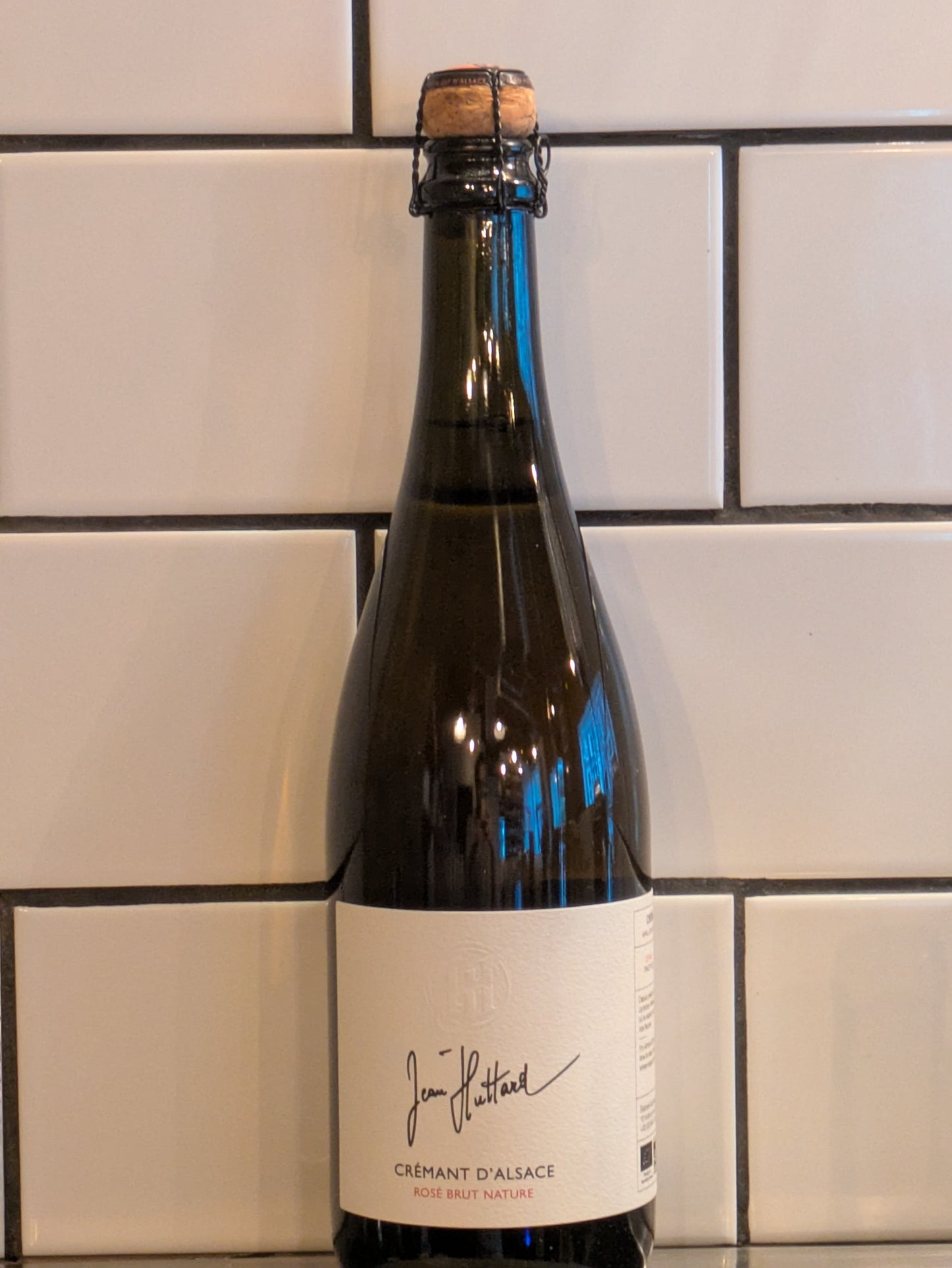 Domaine Jean Huttard - Cremant Brut Nature, NV Rosé - Alsace