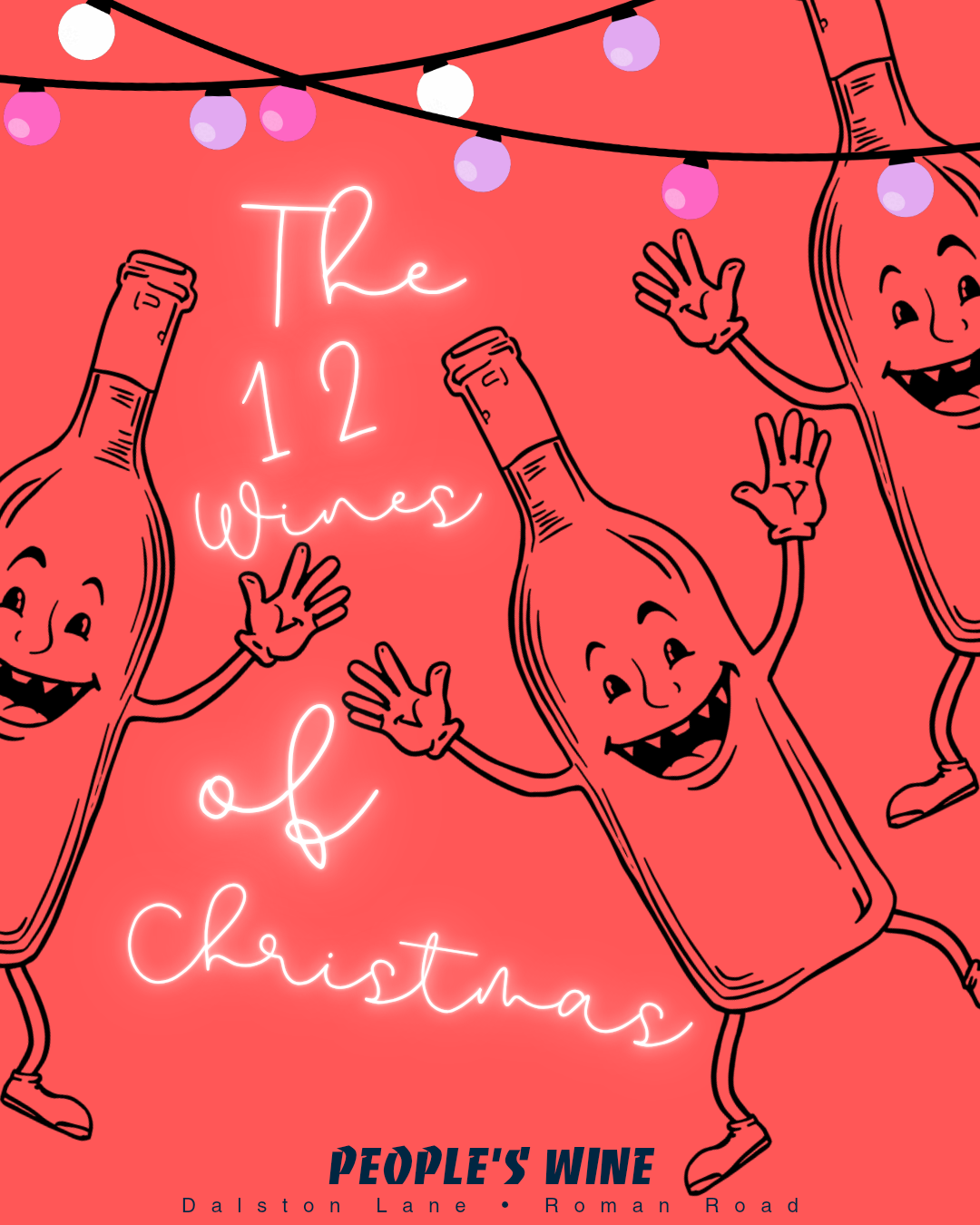 12 Wines of Christmas Tasting - 3rd December (Roman Road) 7 p.m.