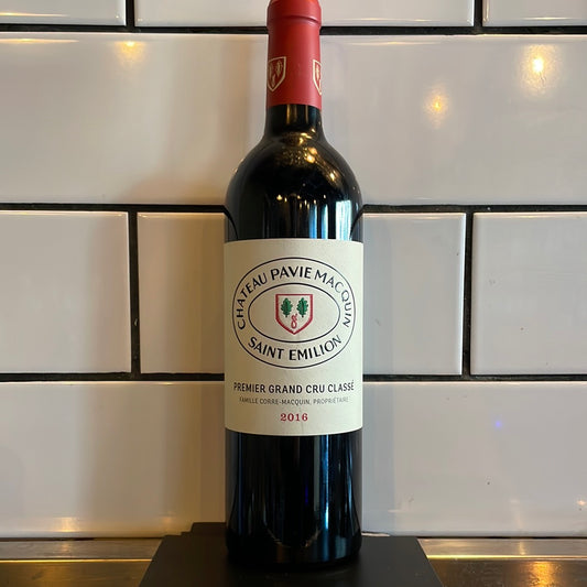 Chateau Pavie Macquin, Saint Emilion Premier Grand Cru Classé 2016 - Bordeaux