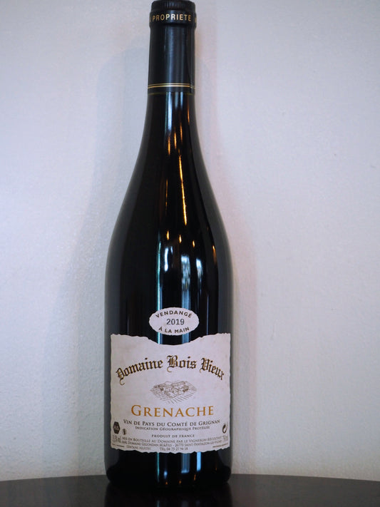 Domaine Bois vieux - Grenache - Comte de Grignan - Rhone